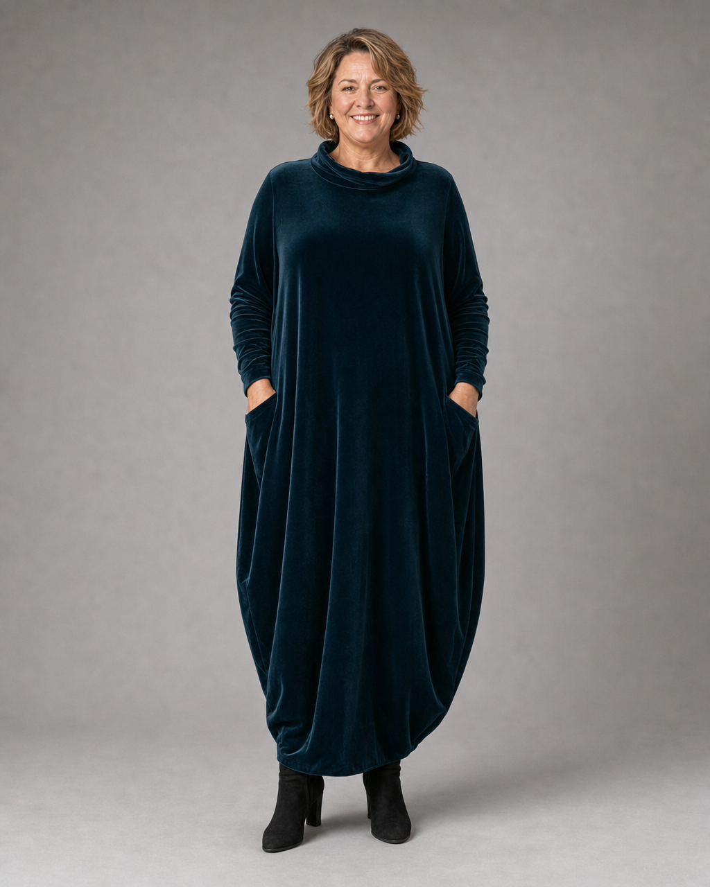 Eilene | Velvet Maxi Dress