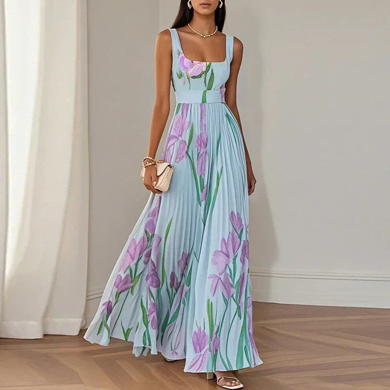 ELVENA™ | Floral Maxi Dress