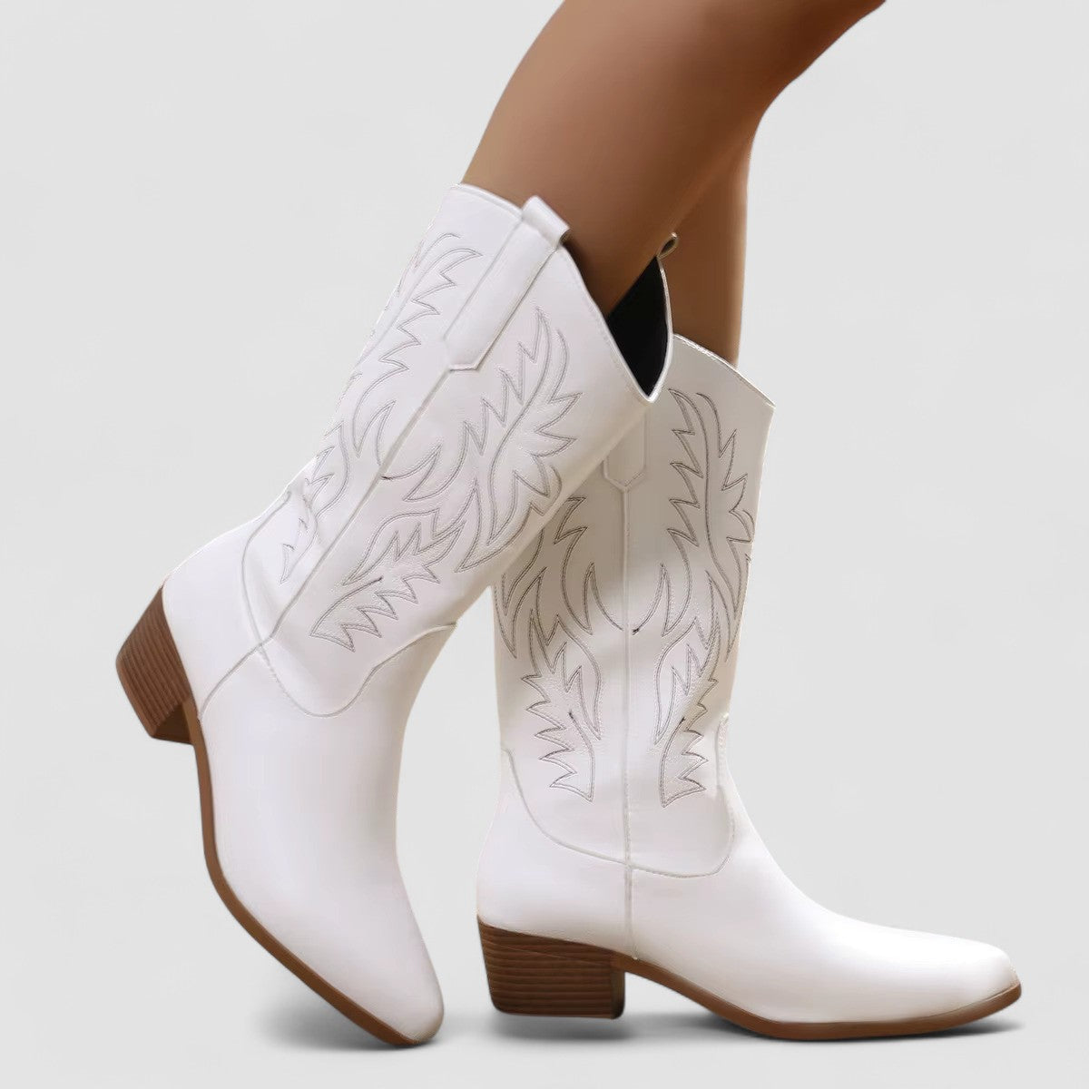 Sierra | Embroidered Western Boots