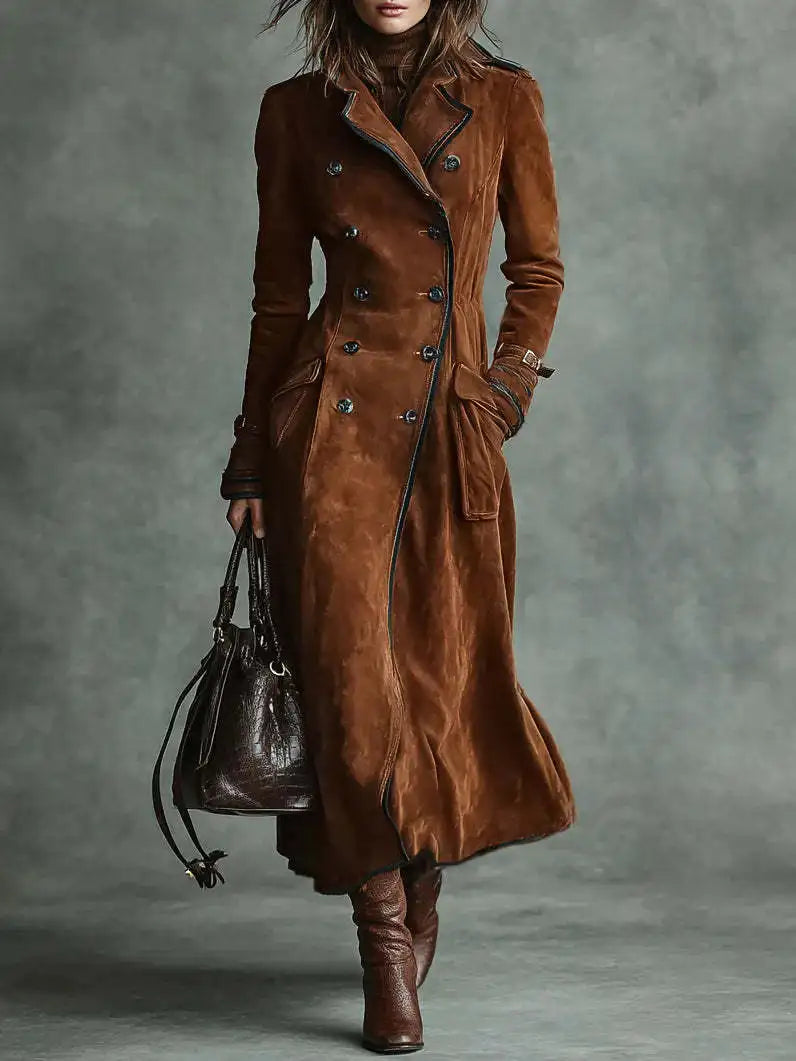 Georgina | Belted Longline Trench Coat