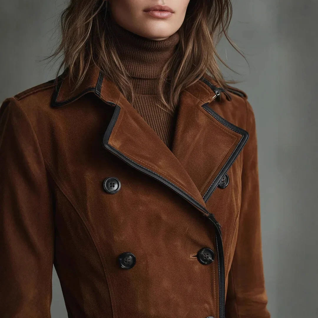 Georgina | Belted Longline Trench Coat