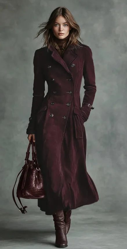 Georgina | Belted Longline Trench Coat