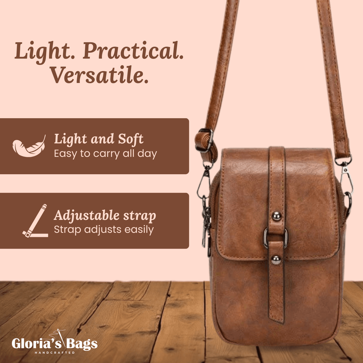 Donatella's Flap Carry | Crossbody Bag