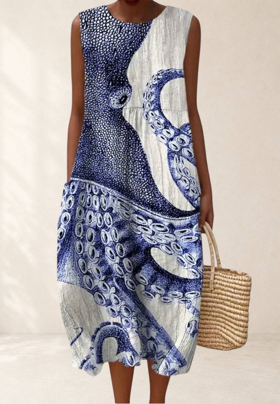 Elegant Alizhyah dress by THE WHITMORE FAMILY, featuring flowing fabric and intricate detailing, perfect for formal occasions.