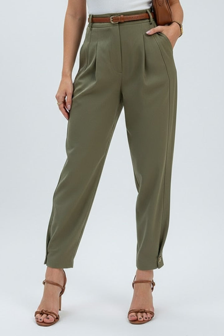 Women’s Pants with High Waist and