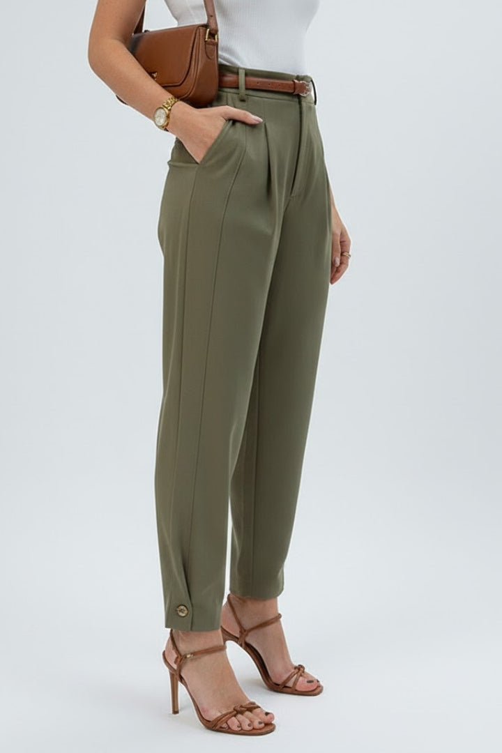 Women’s Pants with High Waist and