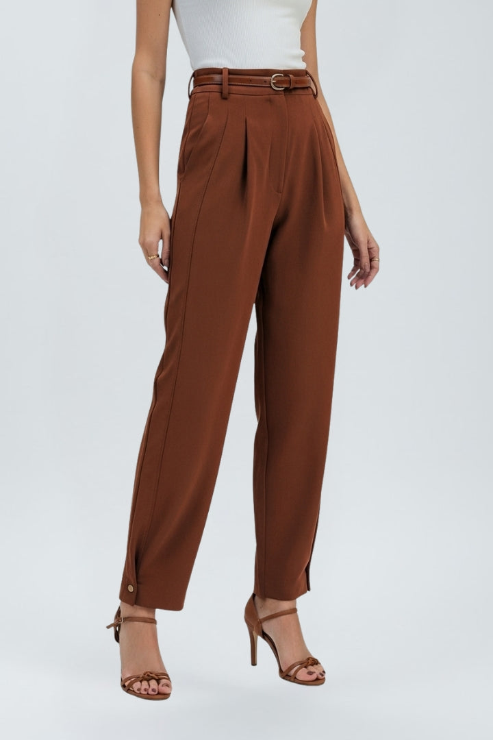 Women’s Pants with High Waist and