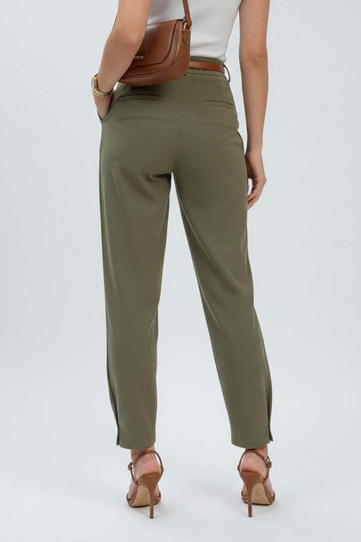 Women’s Pants with High Waist and