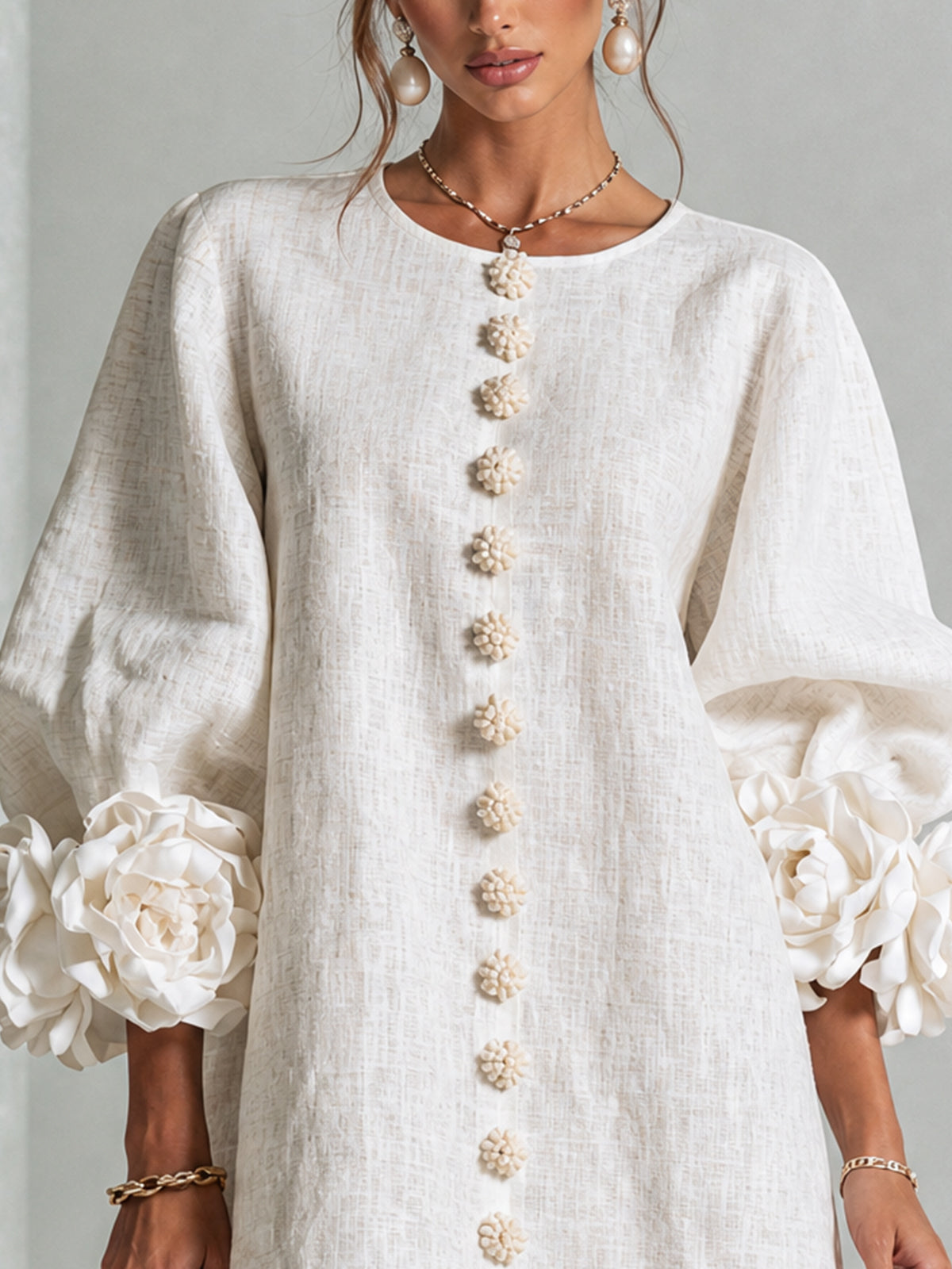 Rosalie | Button-Down Mini Dress