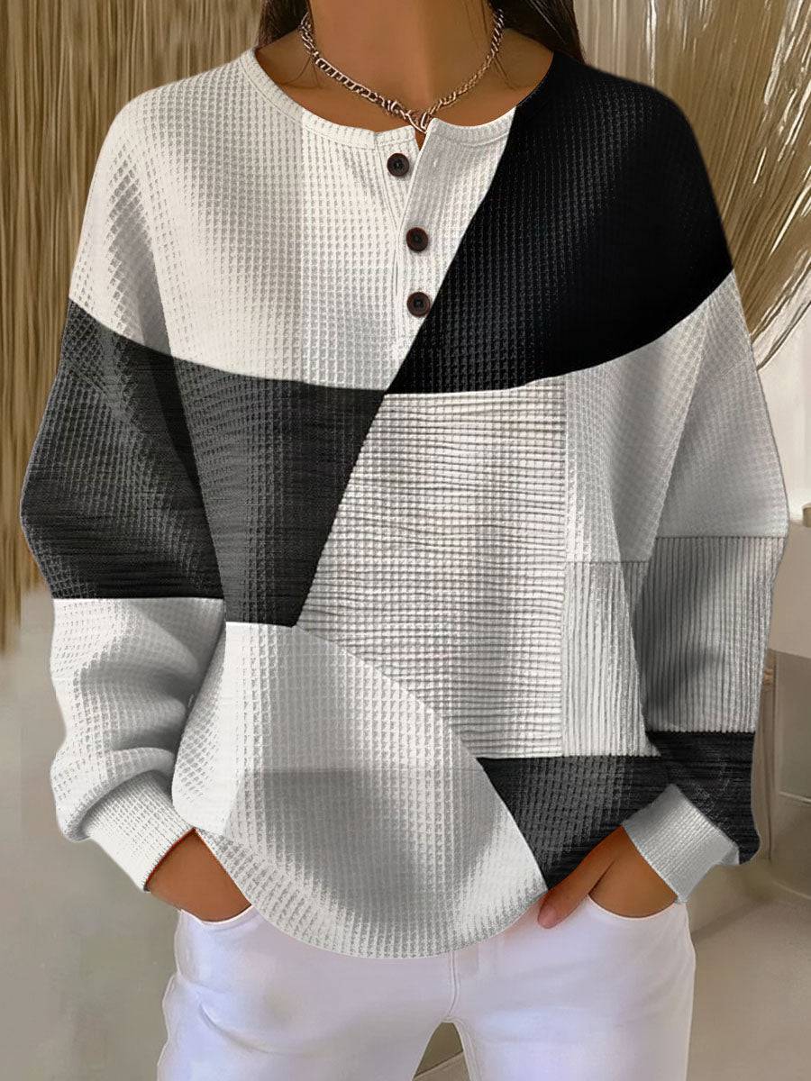 Crestine™ Classic Comfort Sweater in soft knit fabric, featuring a cozy fit and neutral color, by THE WHITMORE FAMILY.