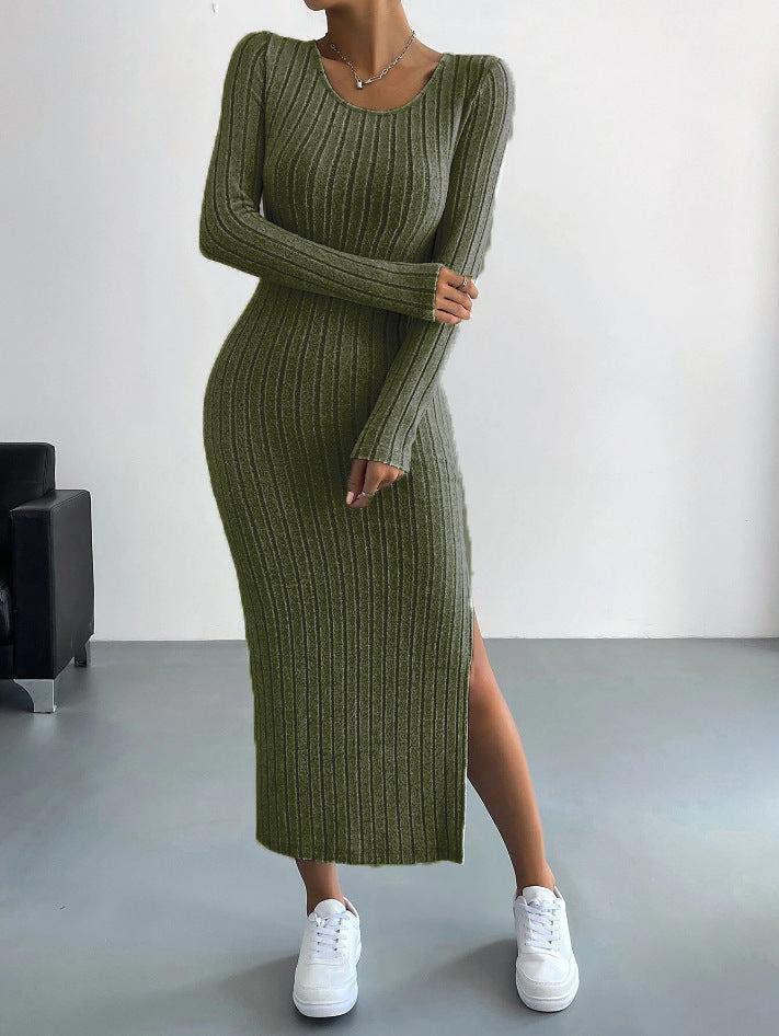 Lina - Knitted Long Dress for Women