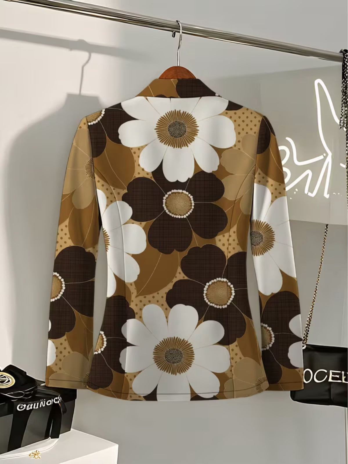 CLOTHILDE | DAISY PRINT BLAZER