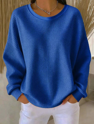 Women’s classic sweater jumper by THE WHITMORE FAMILY, featuring a cozy knit design in neutral tones, perfect for casual wear.
