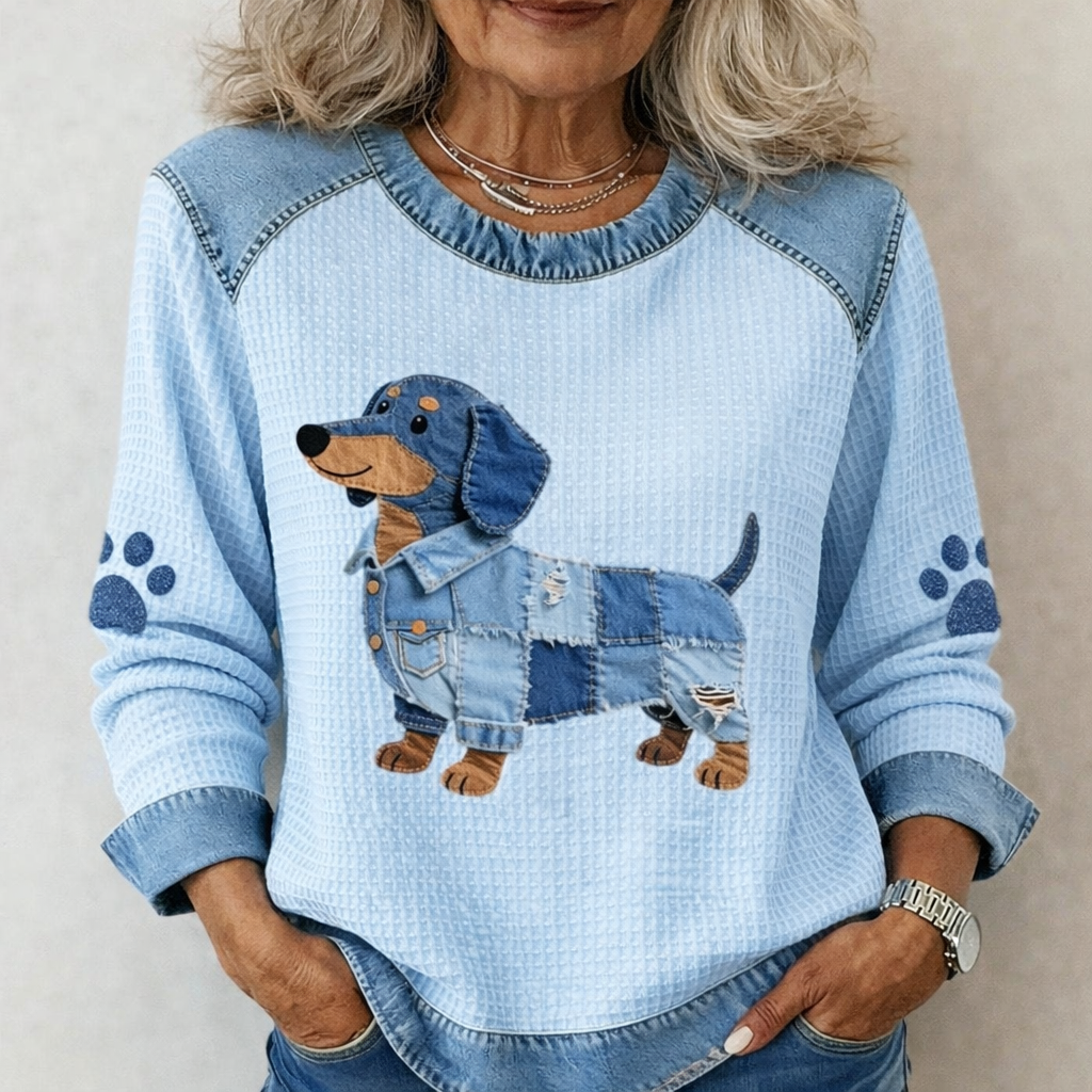 Blouse Chiot Doux Patchwork