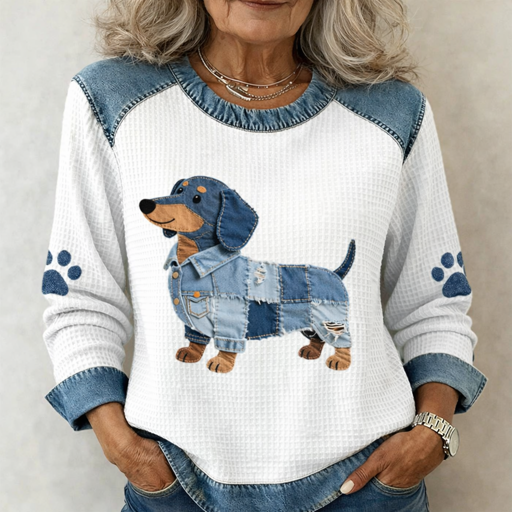 Blouse Chiot Doux Patchwork