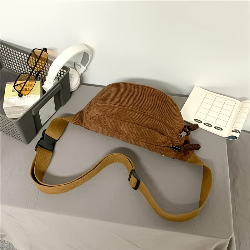 Petra | Corduroy Crossbody Bag