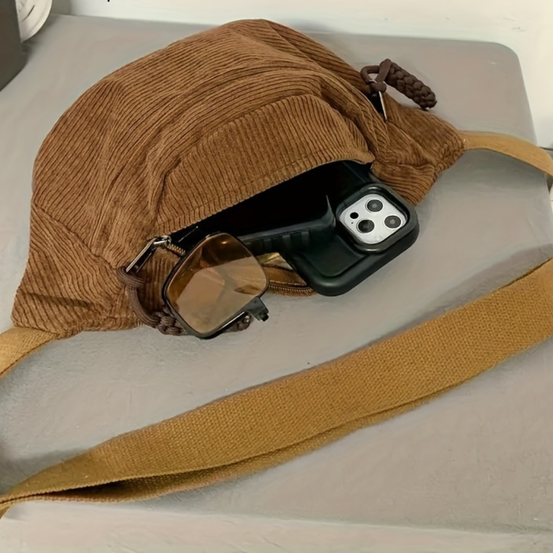 Petra | Corduroy Crossbody Bag