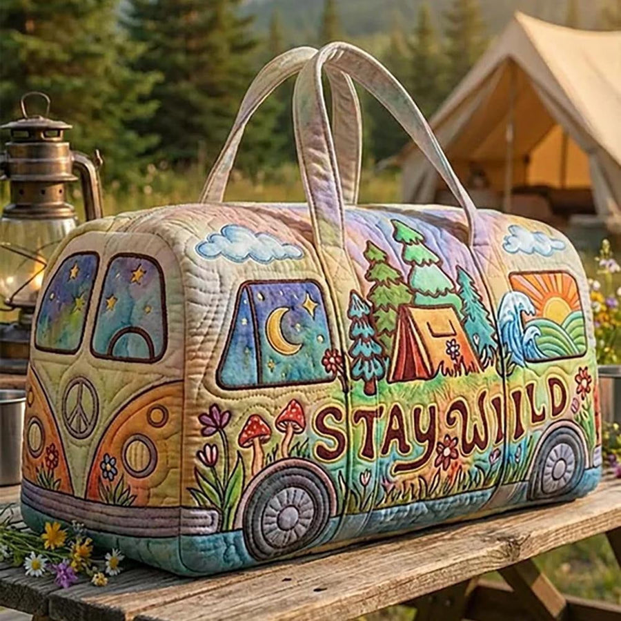 CAMPVANA | QUILTED TRAVEL DUFFLE BAG