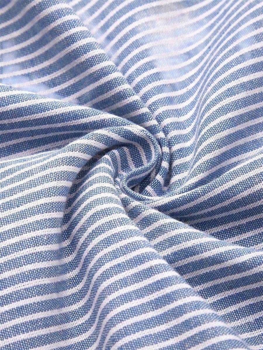 Brienne striped midi dress by THE WHITMORE FAMILY featuring a stylish, comfortable design perfect for everyday wear.