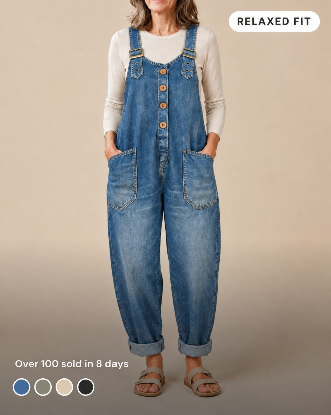 Emmylou | Relaxed Utility Jumpsuit