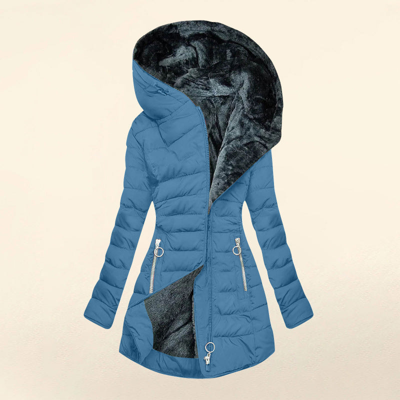 Madison™ | Hooded Puffer Jacket + FREE Cashmere Gloves 🎁