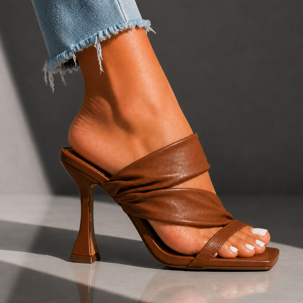 SERENA VALE STRAP HEELS