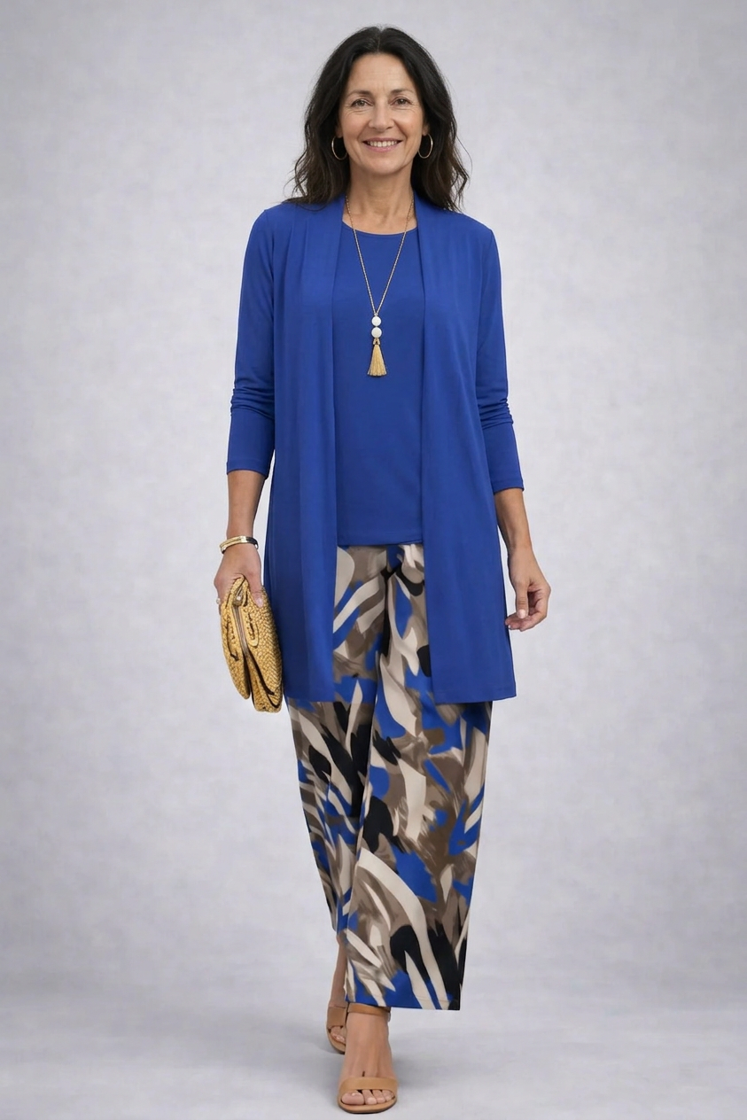 VALERIE | ELEGANT THREE-PIECE TROUSER SET