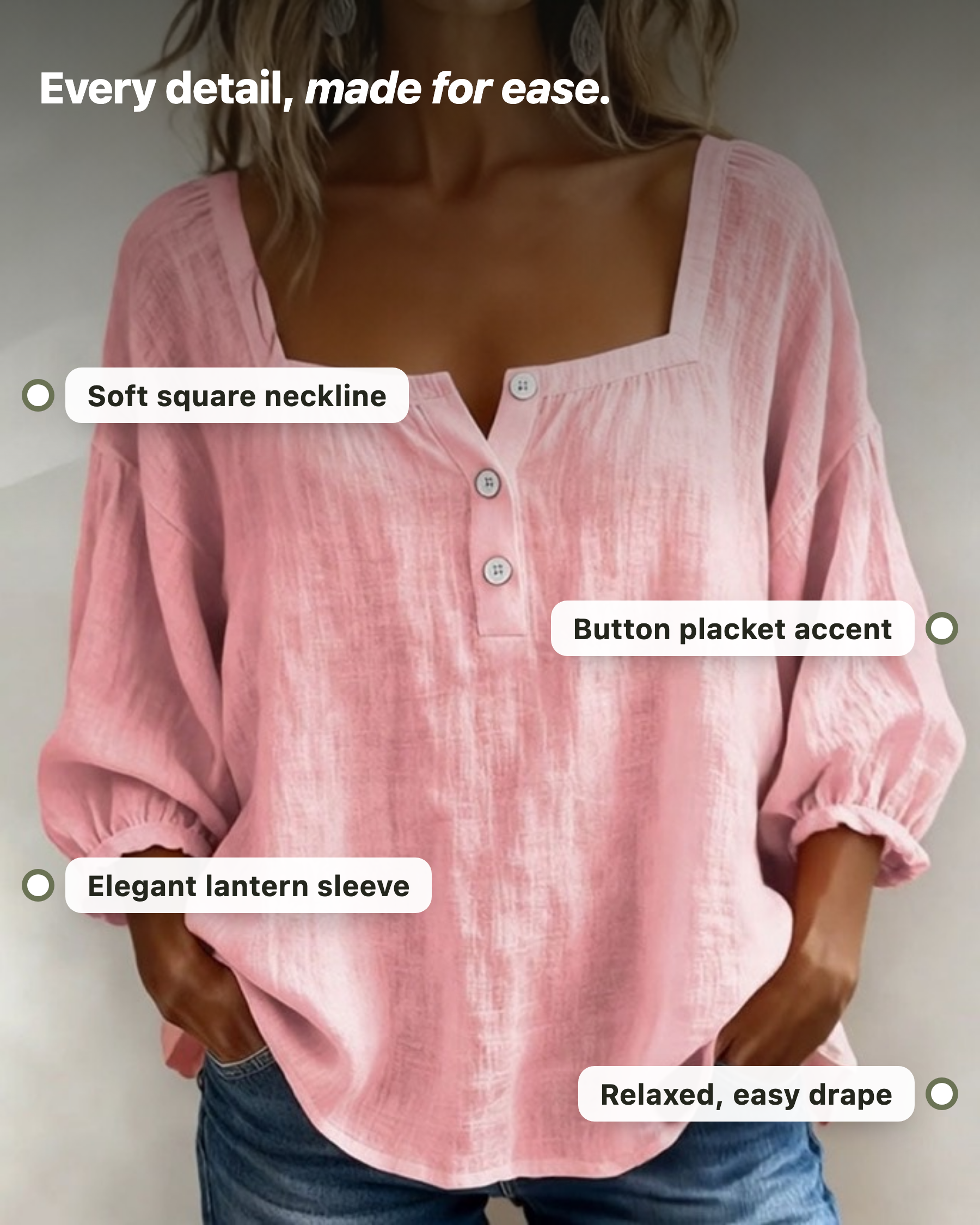 Gertrude | Elegant Lantern Sleeve