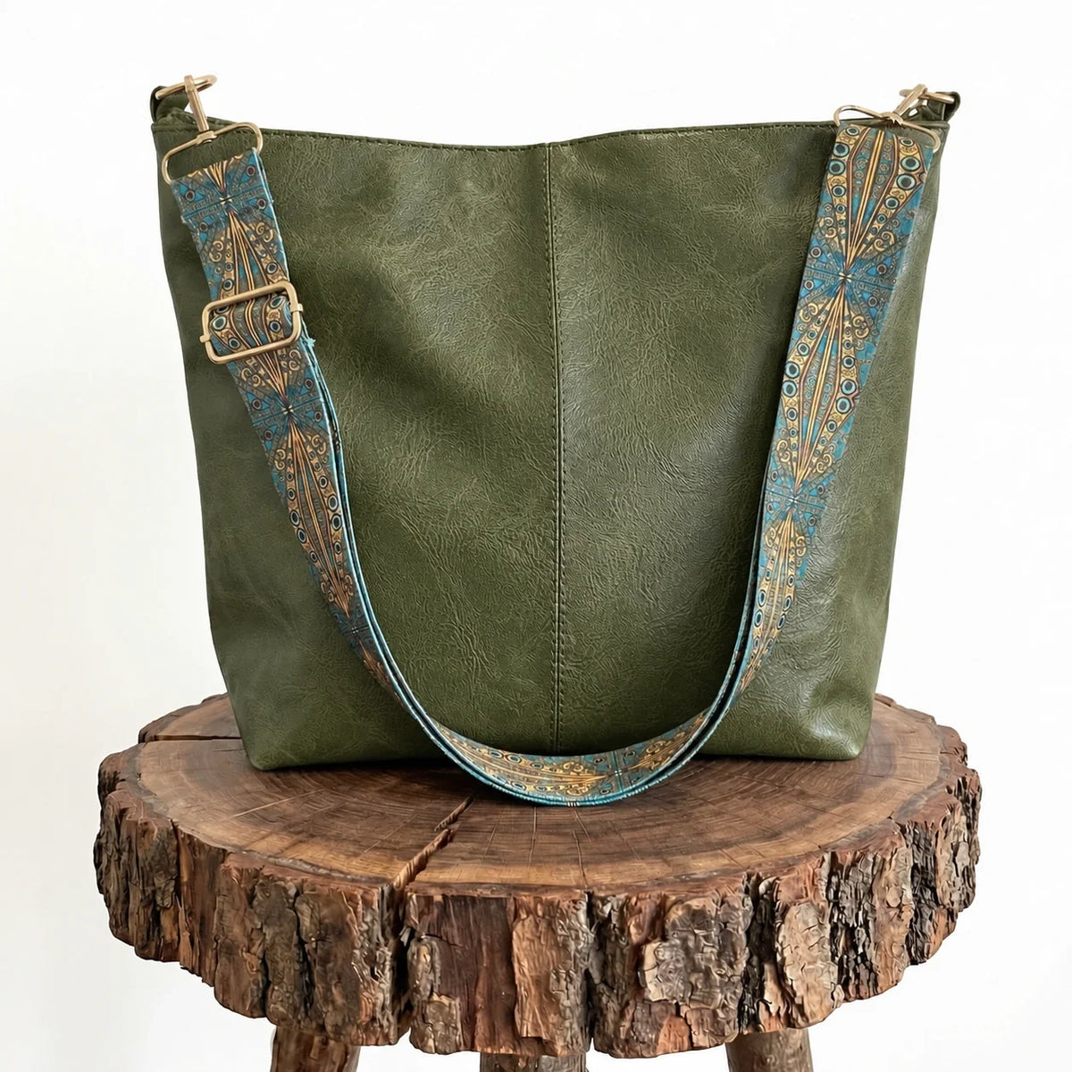Alba's Textured Carry | Shoulder Bag