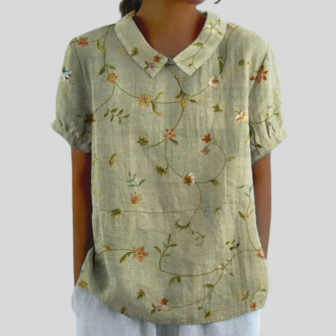 The Sarafina Collared Blouse