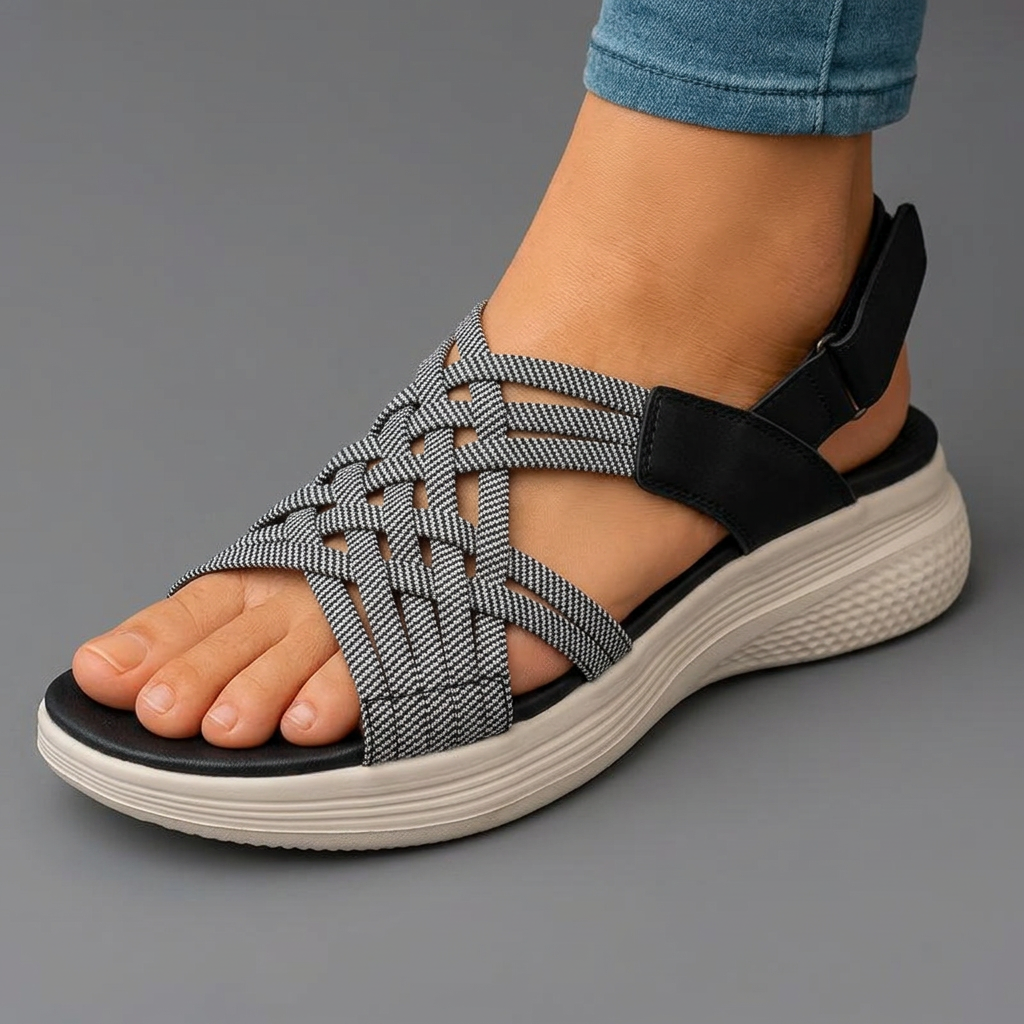 Norah | Woven Comfort Sandals