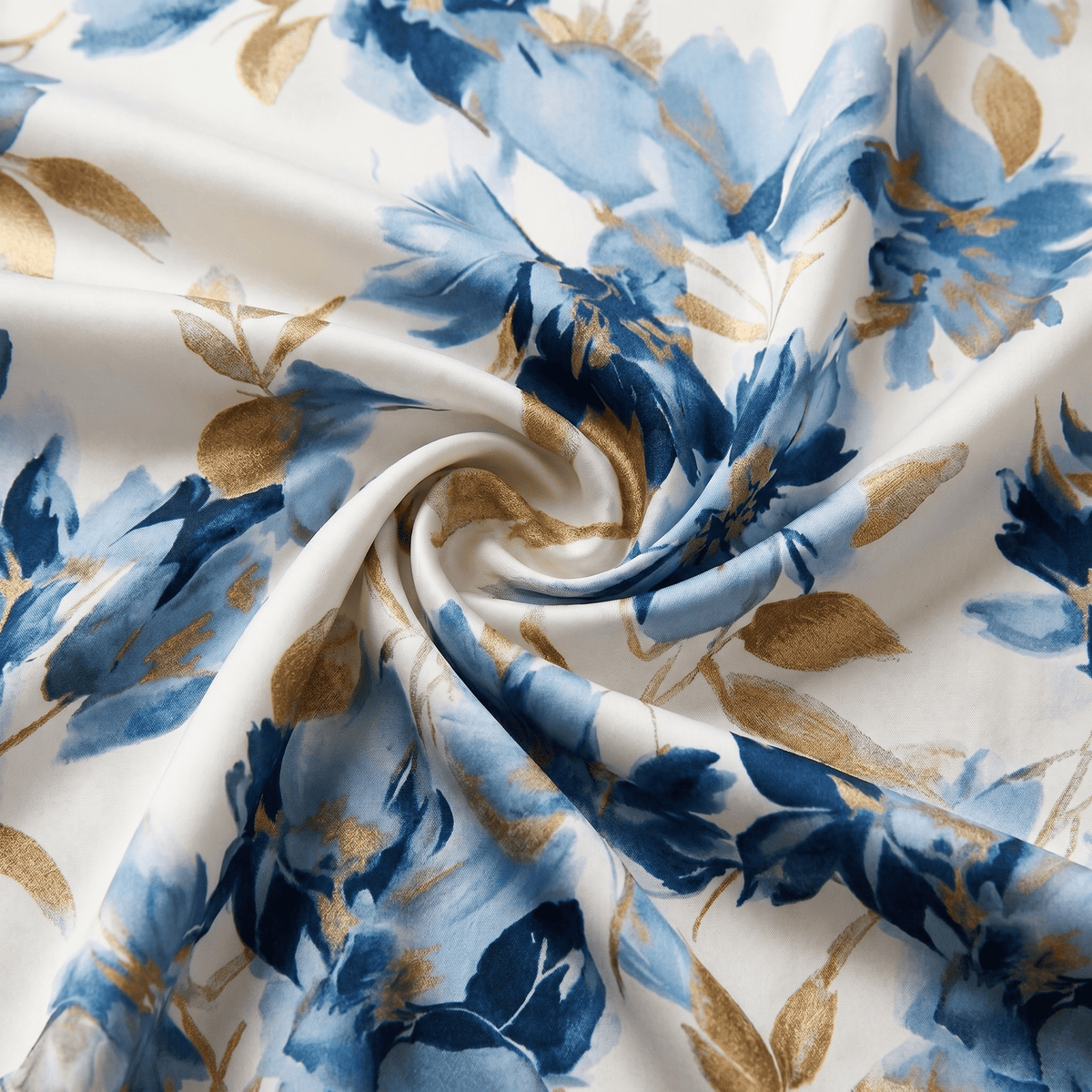 Elena floral wrap midi dress by THE WHITMORE FAMILY, featuring a fitted waist, long sleeves, and a flowing floral print fabric.