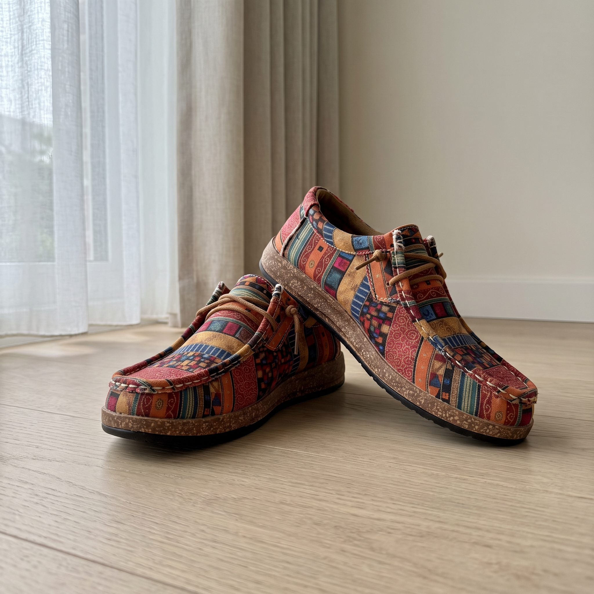 Rebecca | Orthopedic Patterned Sneakers