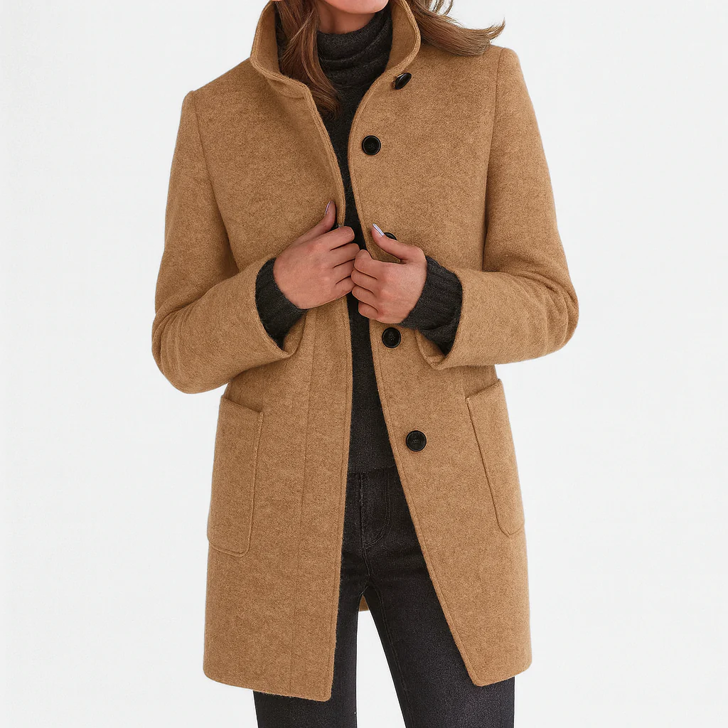 Éléonore | Wool Mid-Length Coat