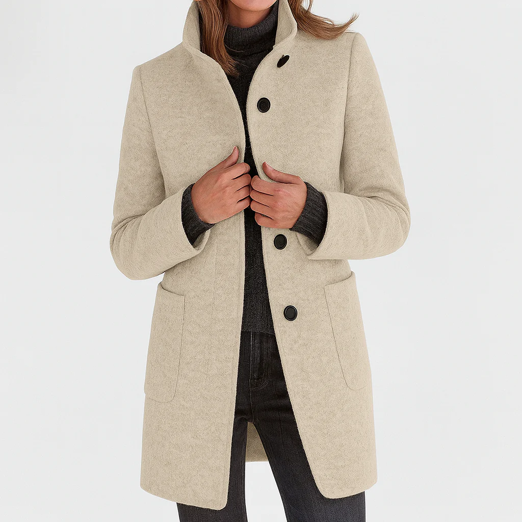 Éléonore | Wool Mid-Length Coat