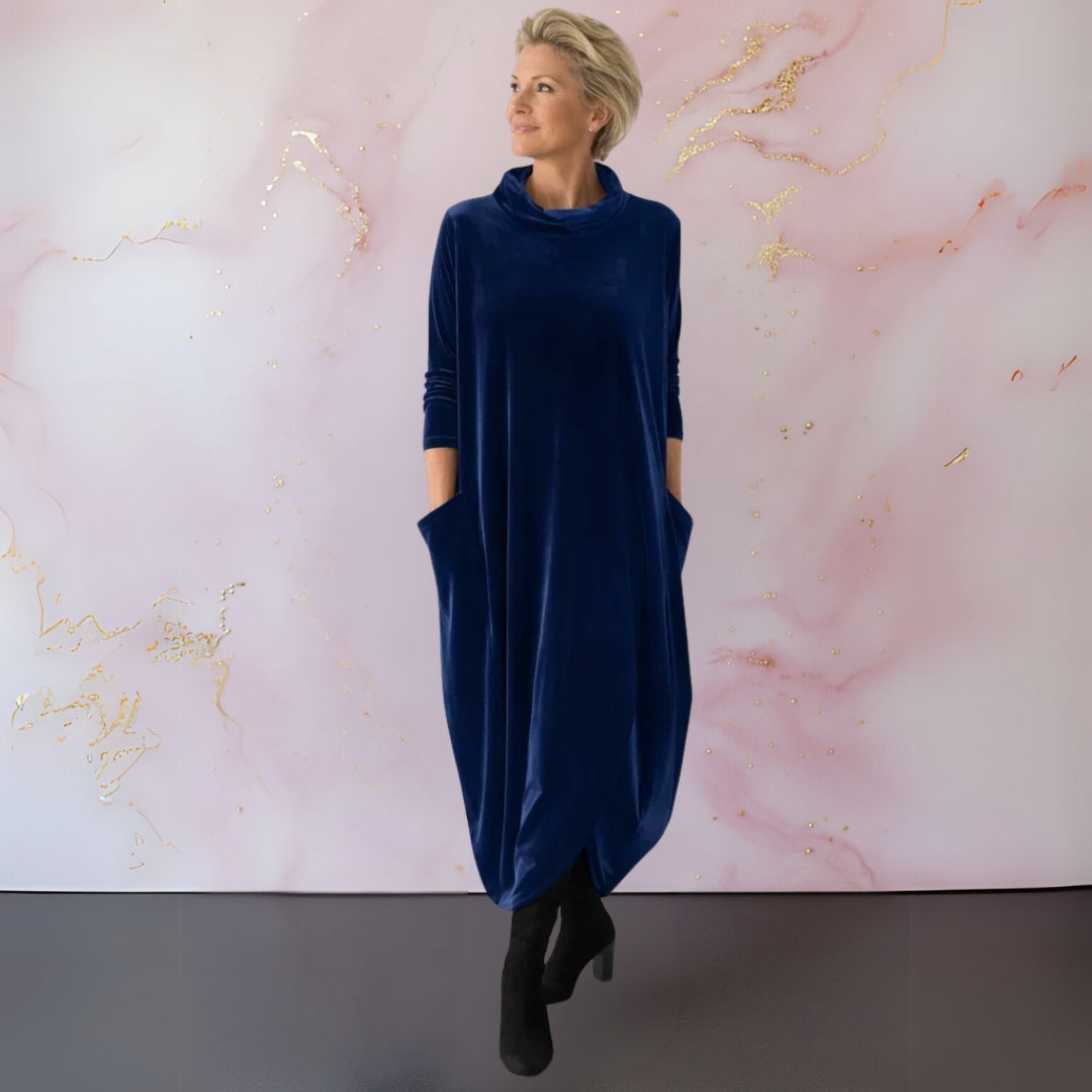 Eilene | Velvet Maxi Dress