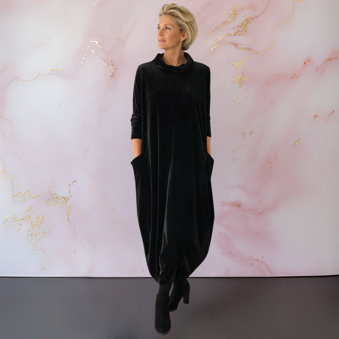 Eilene | Velvet Maxi Dress
