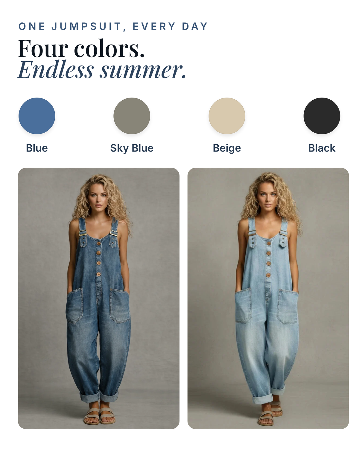 Kitti | Relaxed Utility Jumpsuit