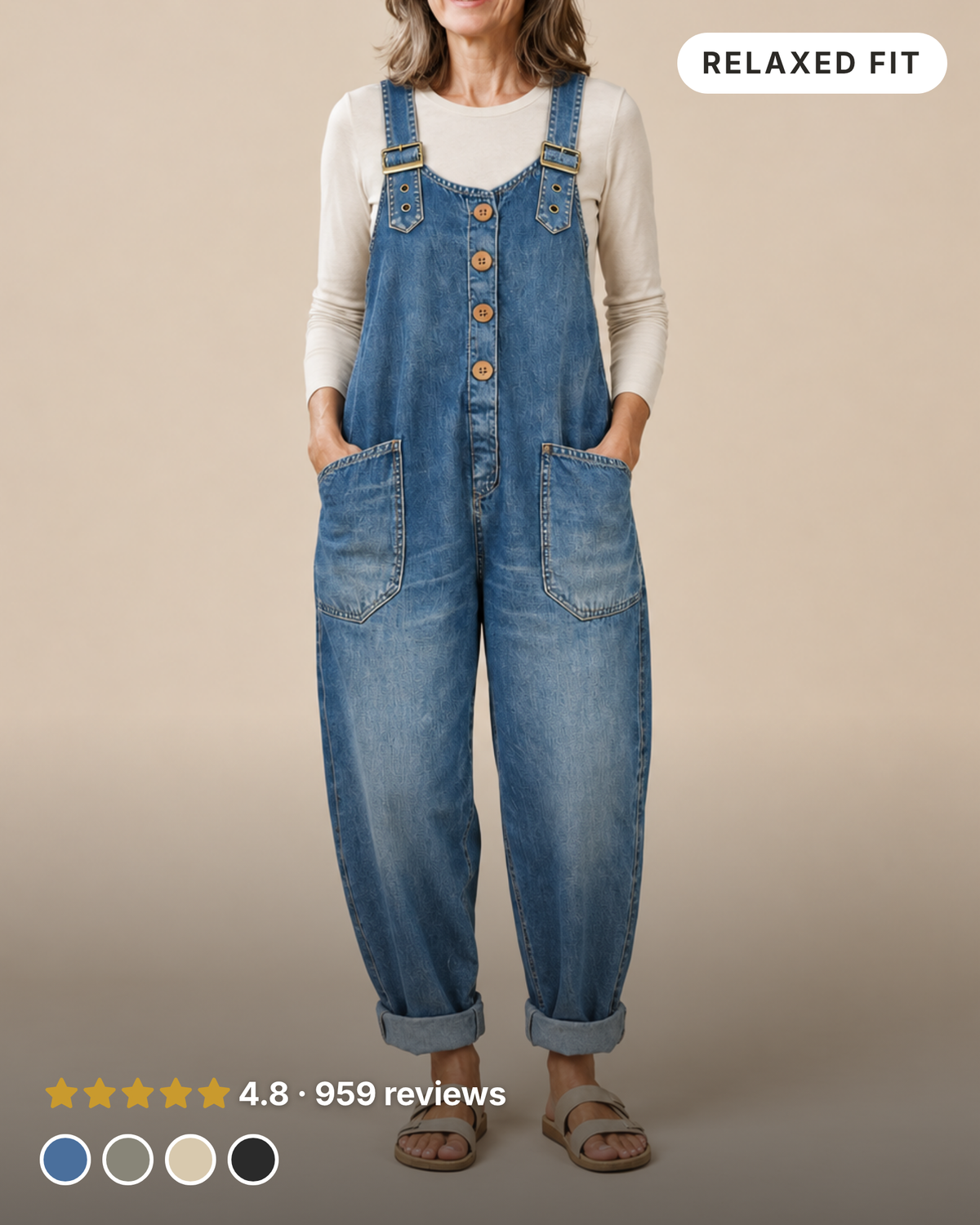Kitti | Relaxed Utility Jumpsuit