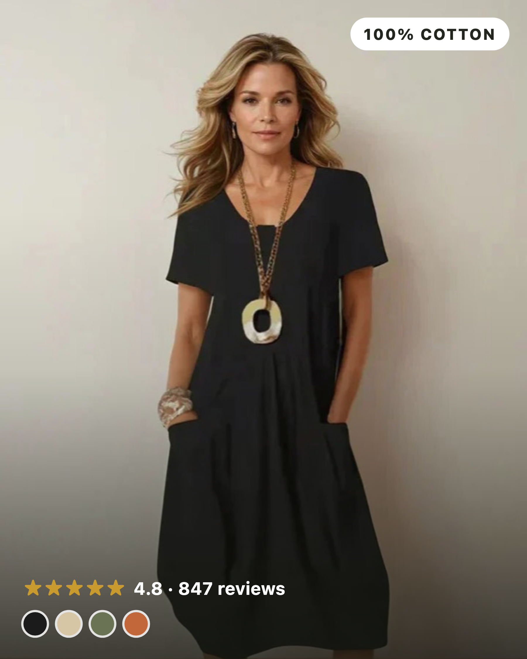 Kwani | Easy Casual Flow Dress