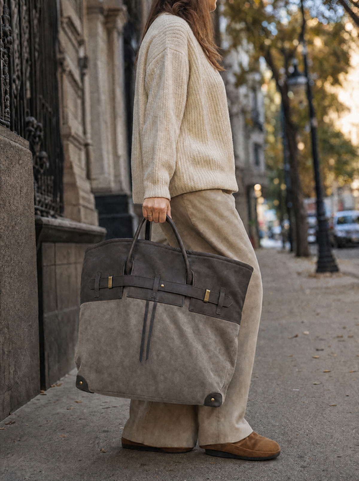 The Juliette Suede Tote