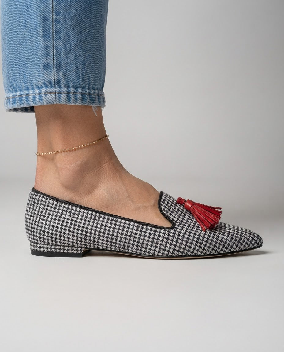 Livia | Pointed Toe Slip-On Flats