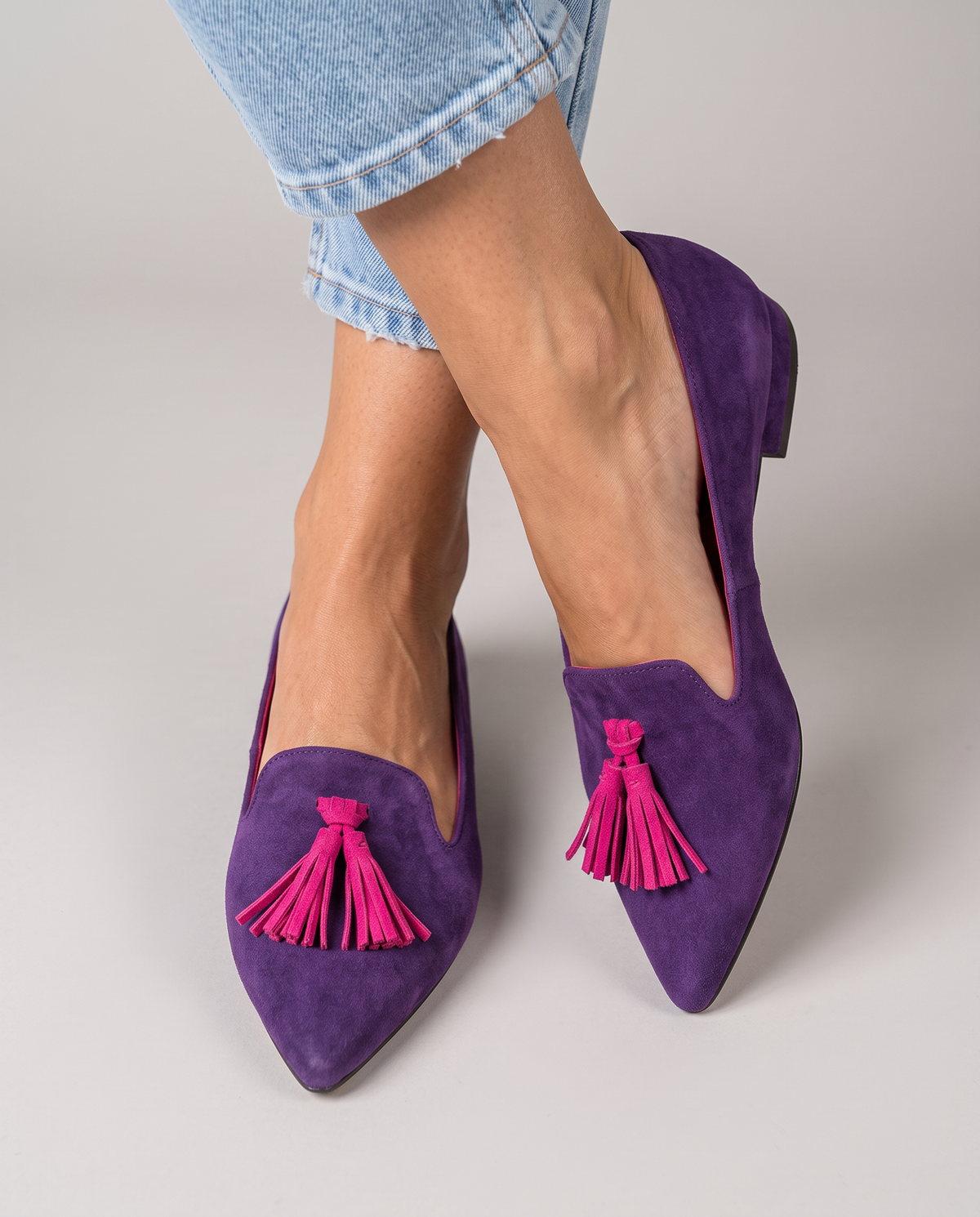 Livia | Pointed Toe Slip-On Flats