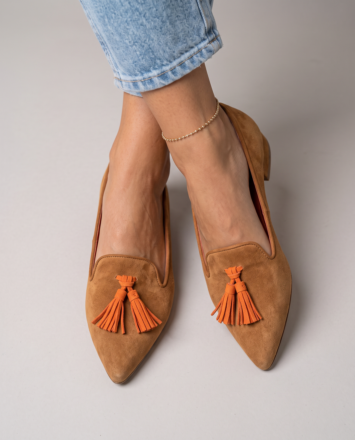 Livia | Pointed Toe Slip-On Flats