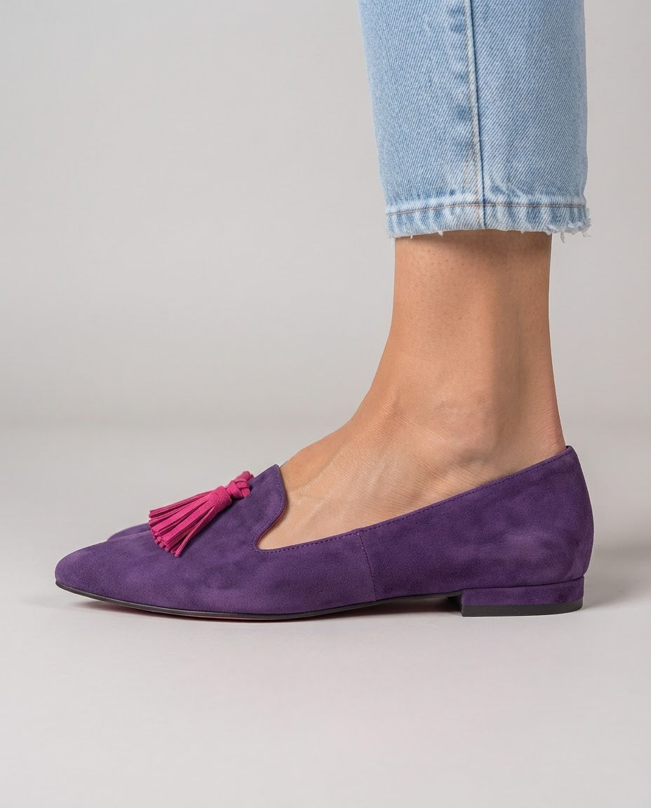 Livia | Pointed Toe Slip-On Flats