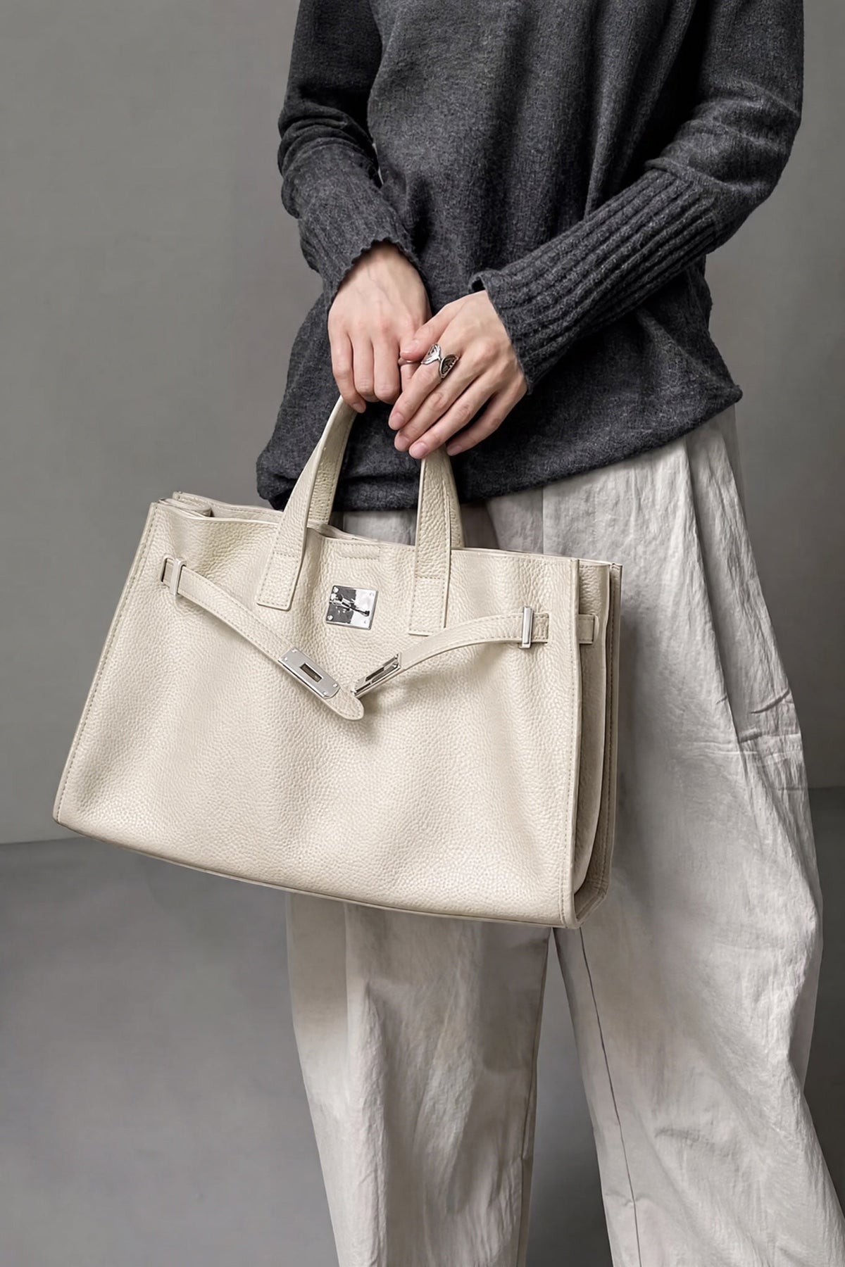 The Meridian Leather Tote
