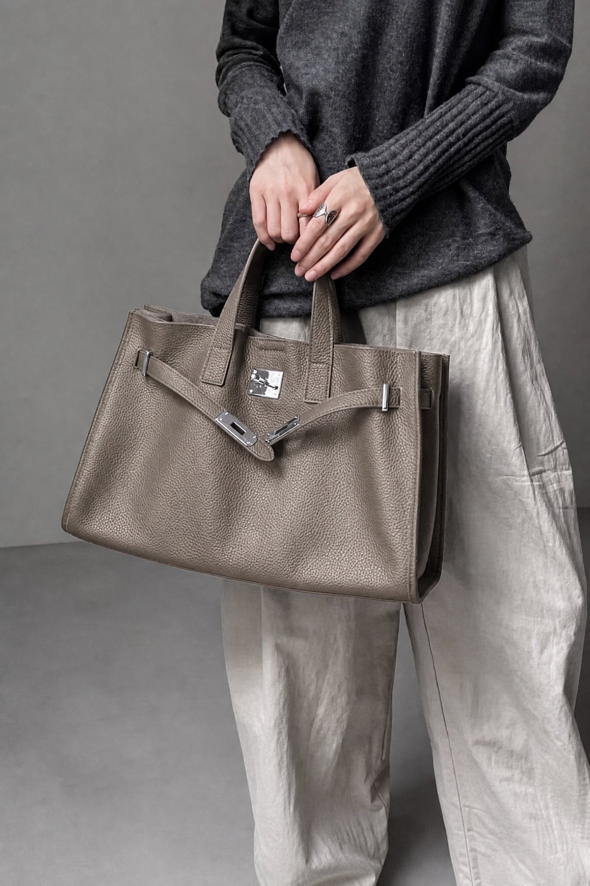 The Meridian Leather Tote
