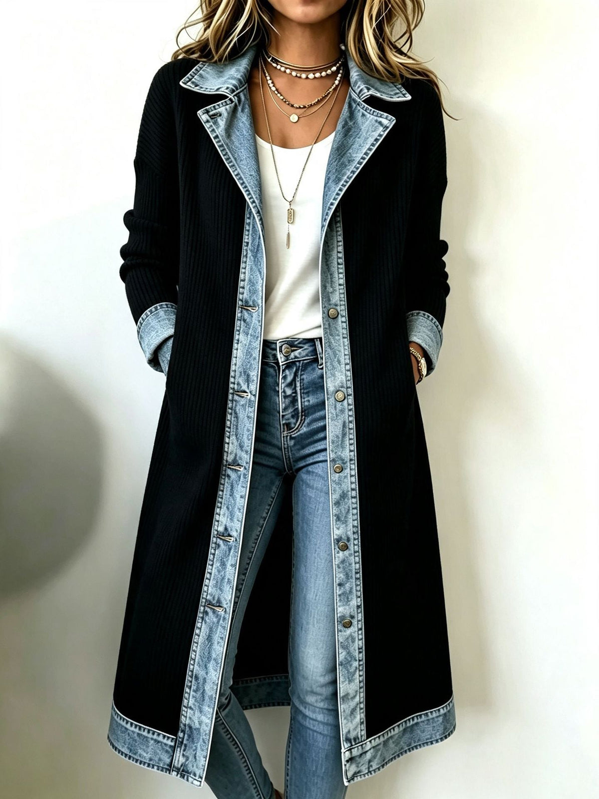 Riley™ | Casual Long-line Knit Cardigan (RESTOCKED)