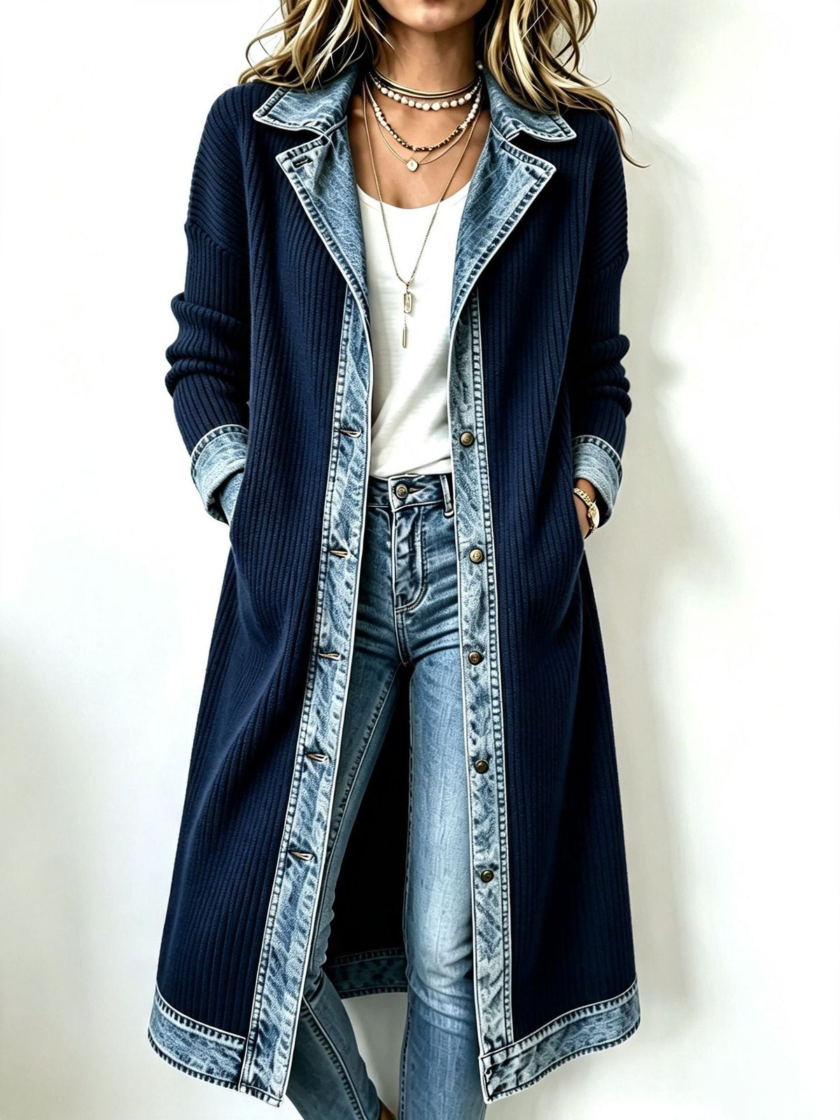 Riley™ | Casual Long-line Knit Cardigan (RESTOCKED)
