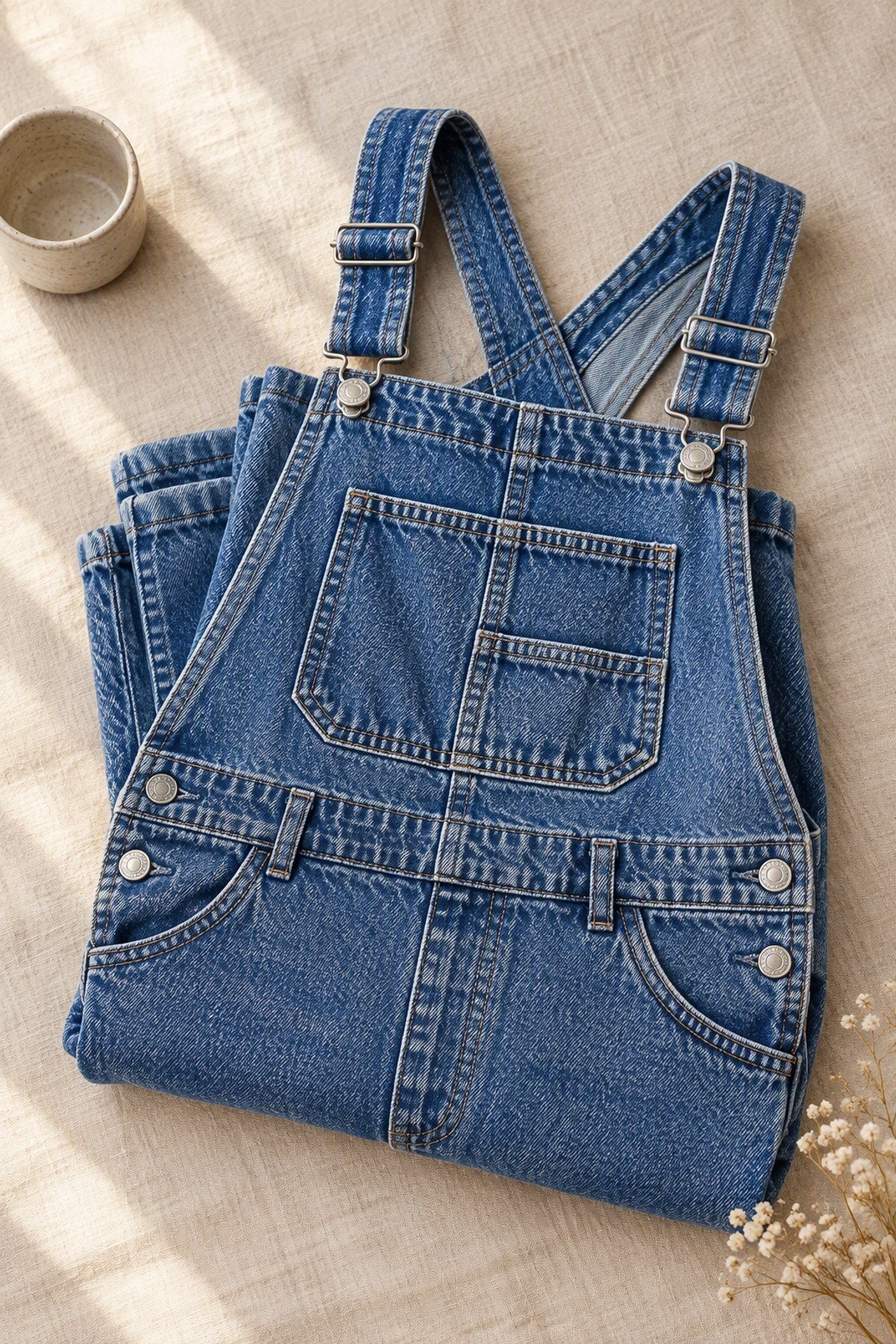 Reba | Classic Denim Overalls